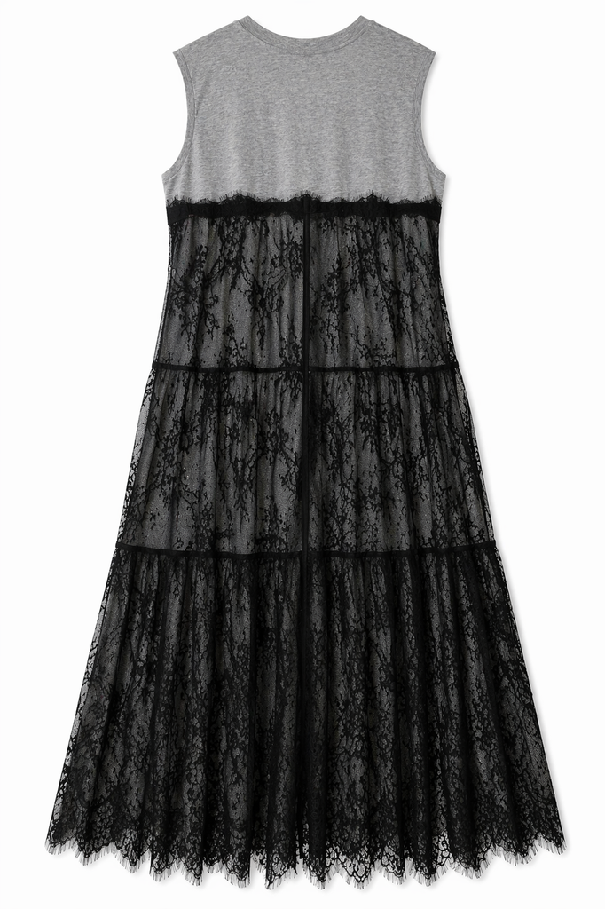 Lace Corset Tee Dress