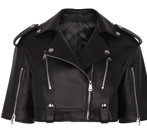 Leather Bolero