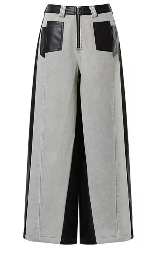 Contrast Trim Pant