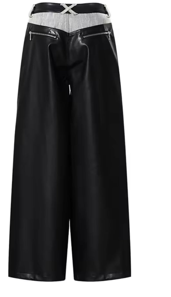 Contrast Trim Pant