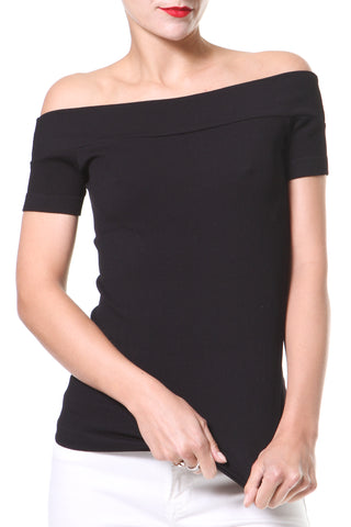 Ribbed Second Skin 1/2 Sleeve