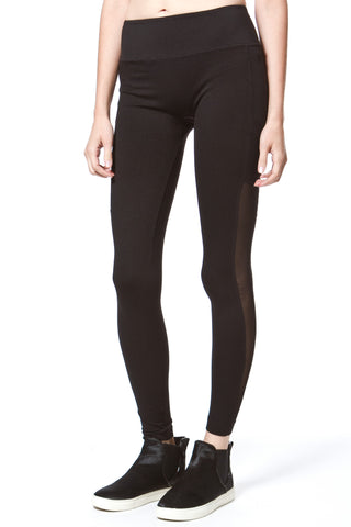 Sheer Detail Sports Legging