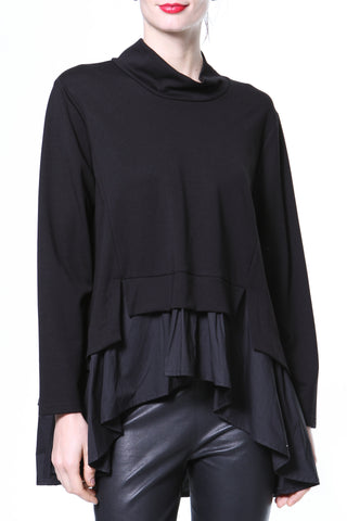 Distressed Sweater with Pins