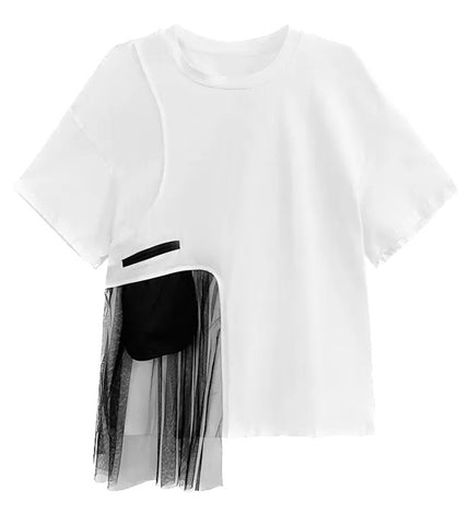 Embossed Silver Crop Leather Moto