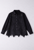 Romantic Lace Panel Blouse