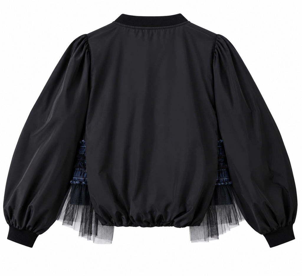 Denm Tulle Zip Jacket