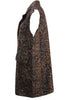 Leopard Long Vest