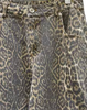 Leopard Wide Leg Jean