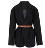 Belted O/S Blazer