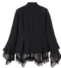 Shirt-Jacket with Tulle