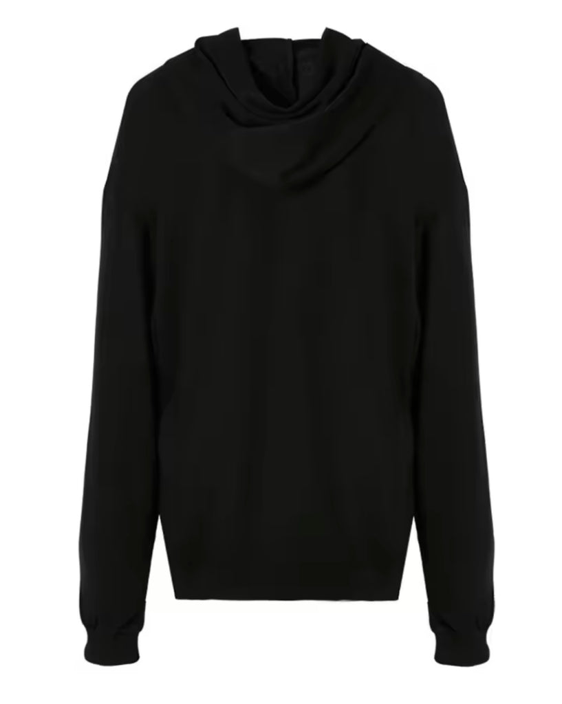 Zipper Trim Sweatshirt