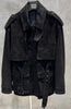 Soft Suede Belted Trench Jacket