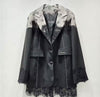 Lace Detail Statement Blazer