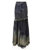 Denim Maxi skirt