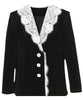 Lace Collar  Blazer