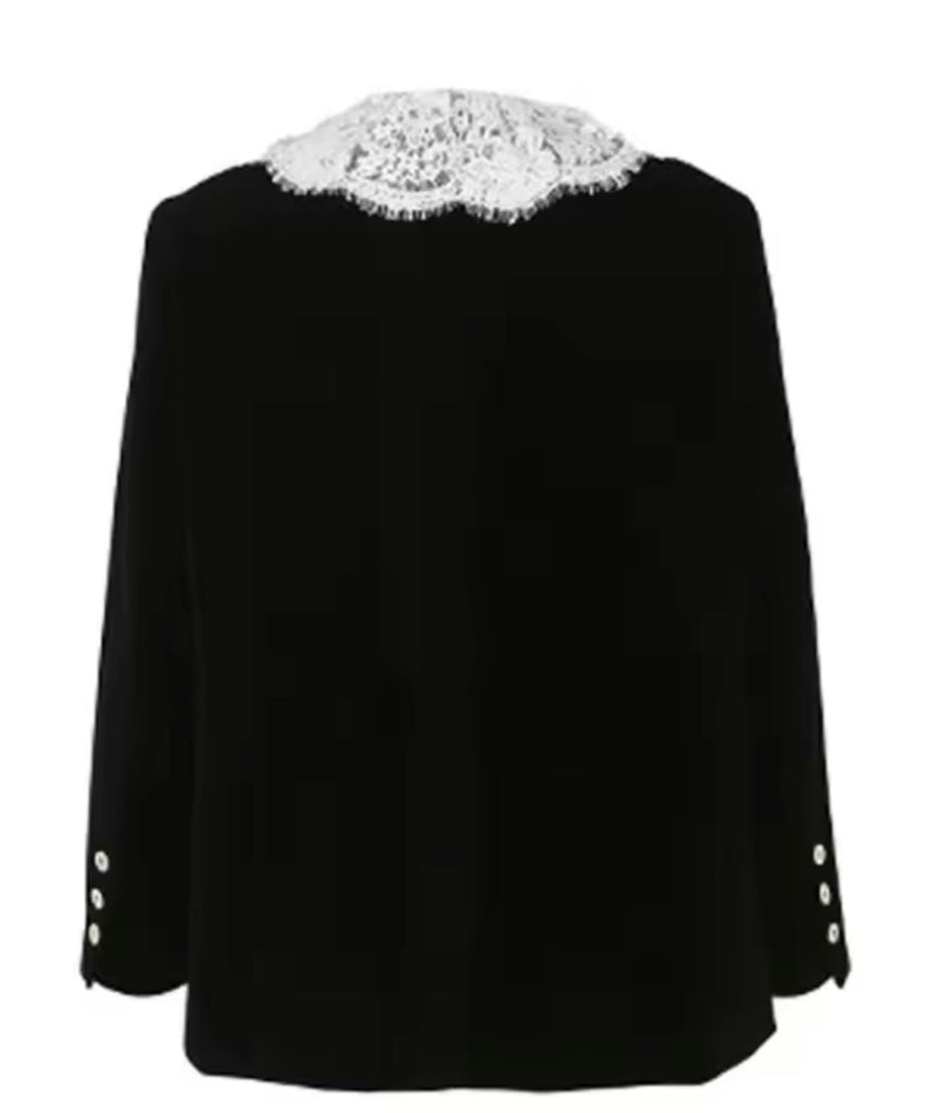 Lace Collar  Blazer