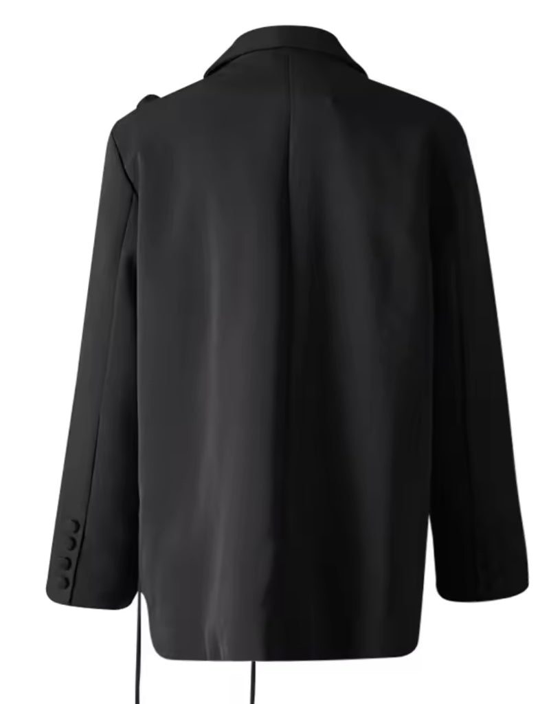 Floral Trim Statement Blazer