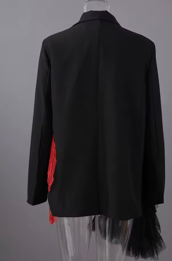 Embroidered Statement Blazer