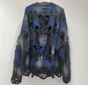 Distressed Sweater with Chains