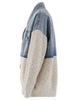 Denim-Knit Cardigan