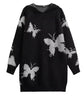 Butterfly Sweater Tunic-Dress