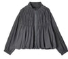 Gathered Volume Shirt-Jacket