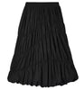 Diagonal Tiered Volume Skirt