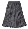 Diagonal Tiered Volume Skirt