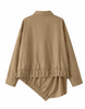Asymmetrical Gathered Shirt