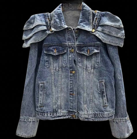 Vegan Trim Statement Blazer