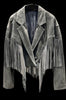 Suede Fringe Jacket