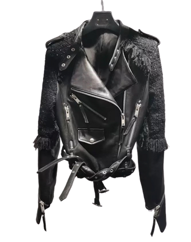 Leather Wrap Vest