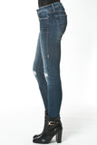 DISTRESSED MID-RISE JEAN - Madonna and Co - 2