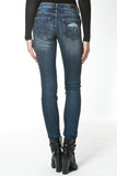 DISTRESSED MID-RISE JEAN - Madonna and Co - 3