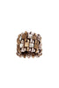 STACKED METAL RING - Madonna and Co